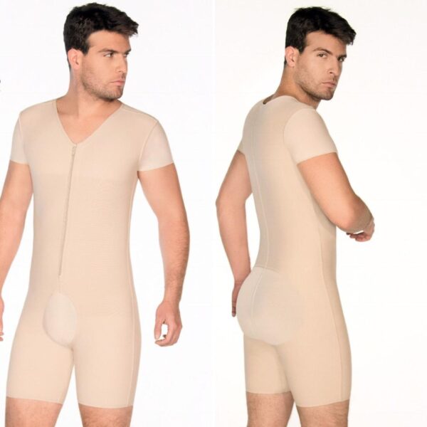 Faja postoperatoria para hombre, diseñada para soporte y comodidad, disponible en WAM Center | Clínica Estética.