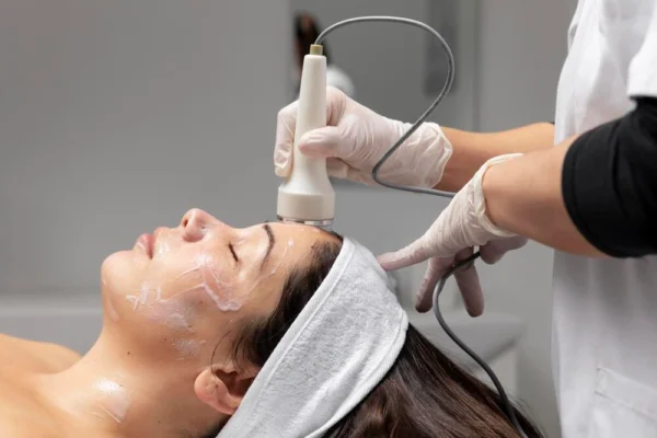 Aplicación de HIFU 12D facial para rejuvenecimiento no invasivo